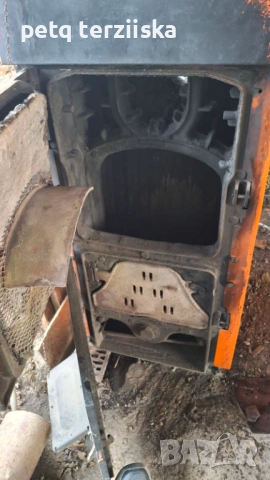 Чугунен котел и пелетна горелка, снимка 4 - Отоплителни печки - 53064415