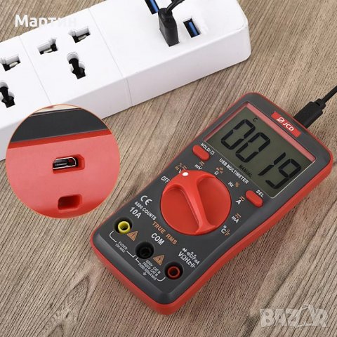 Digital Multimeter мултиметър мултимер мултицет мултитестер, снимка 6 - Друга електроника - 37095933