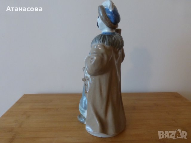 Порцеланова фигура-бутилка Украйна 1990 г 1, снимка 5 - Антикварни и старинни предмети - 42785065