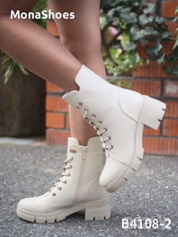 Дамски боти код 4108, снимка 4 - Дамски боти - 51908440