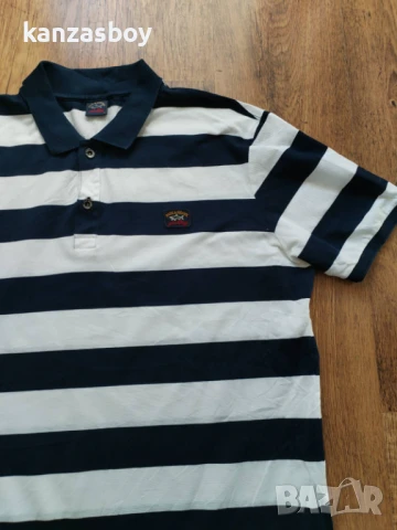 paul and shark - страхотна мъжка тениска XL, снимка 4 - Тениски - 51009938