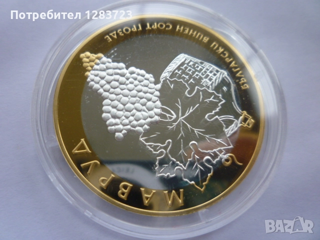 Плакет/Монета-Сребро, снимка 4 - Нумизматика и бонистика - 52647249