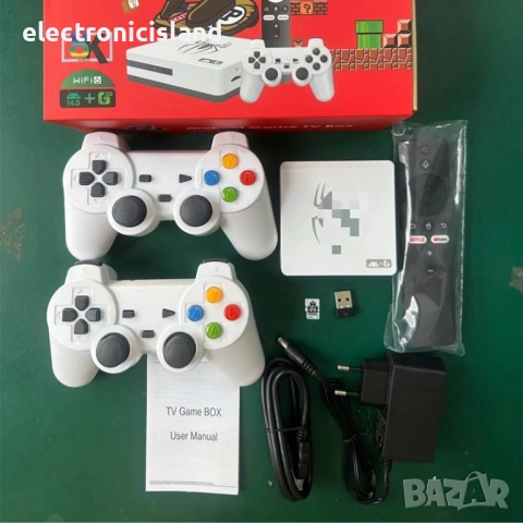 Игрова конзола и TV Box G7 Universal Edition Retro Games 25000+, Allwinner H618, BT 5.4, 4K Ultra HD, снимка 11 - Други игри и конзоли - 54258334
