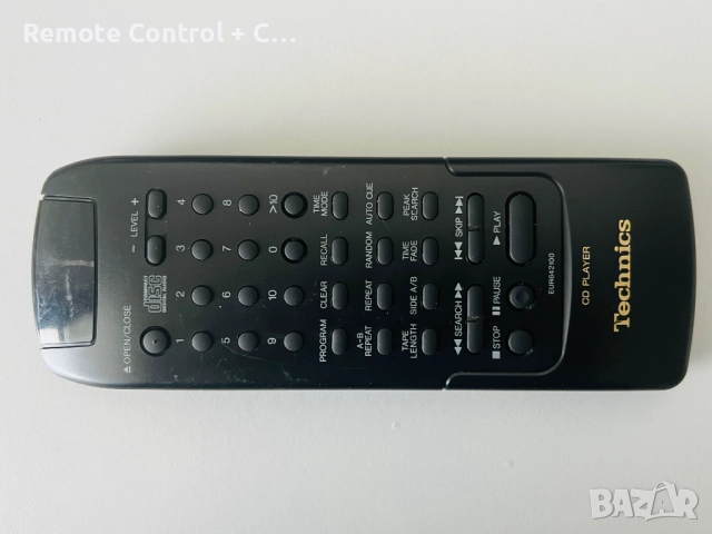 Дистанционно TECHNICS EUR642100 (CD PLAYER), снимка 3 - Декове - 52132107