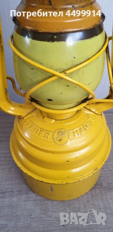 Фенер Feuerhand Storm 276 Baby Special жълт, снимка 7 - Антикварни и старинни предмети - 53965190
