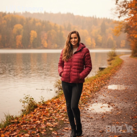 Топло капитонирано яке – практично, стилно и удобно всеки ден. BENETHON. , снимка 15 - Якета - 51858589