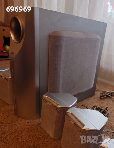 JVC SP-THS3 5.1 Japan made система за съраунд високоговорители, снимка 3 - Тонколони - 53270524