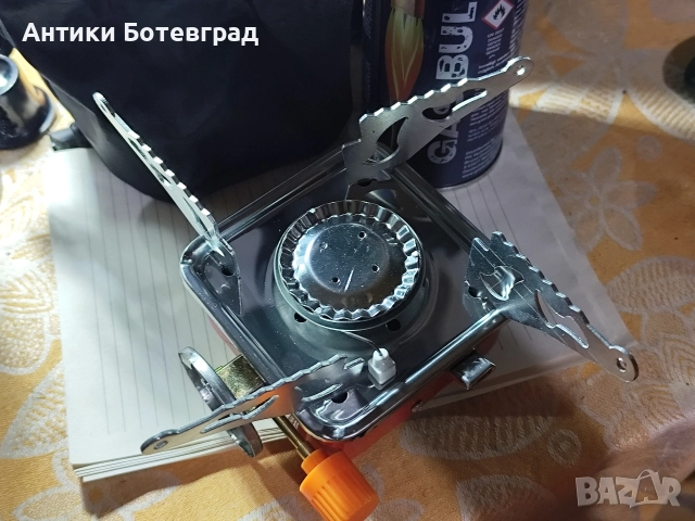 Къмпинг котлонче плюс газова бутилка , снимка 2 - Други стоки за дома - 52901464