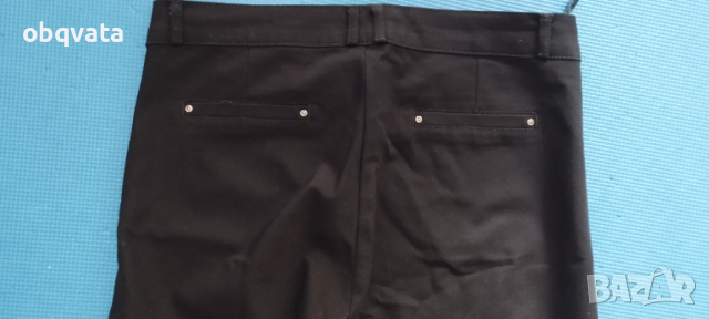 Дамски черен панталон , снимка 4 - Панталони - 54025598