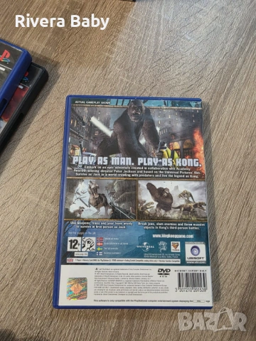 King Kong PS2 / Playstation 2 / PAL, снимка 2 - Игри за PlayStation - 54257527