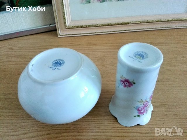 Лот порцеланови вазички, ГДР, снимка 7 - Други ценни предмети - 37568013