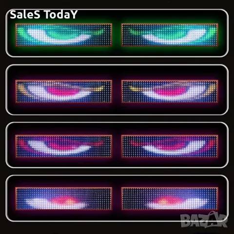 Led лента за стъкло+ накрайник за запалка, 2бр * 60см, 12-24v, снимка 5 - Аксесоари и консумативи - 49823810