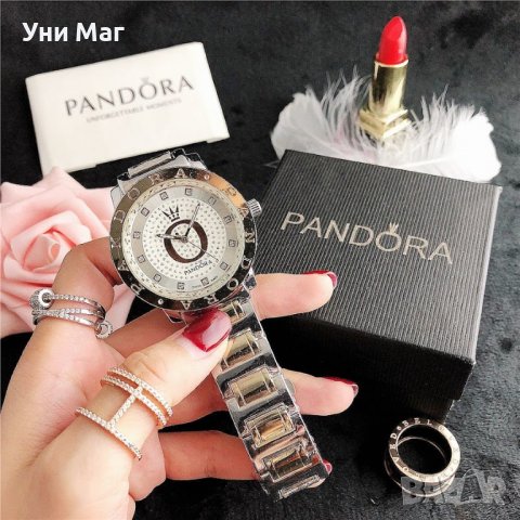 Стилен ръчен дамски часовник Pandora / Пандора, снимка 3 - Дамски - 37074130