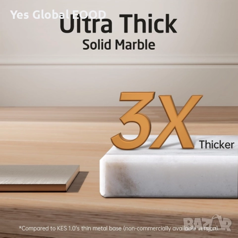 KES стойка за кърпи 2 нива с мраморна основа от неръждаема стомана, снимка 4 - Други - 52288283