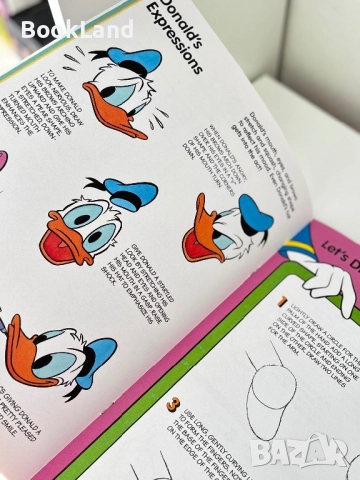 Learn to draw Donald and Daisy , снимка 7 - Други - 51591551