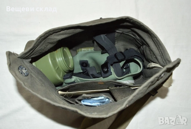 Военен противогаз пълен комплект, снимка 4 - Антикварни и старинни предмети - 52693126