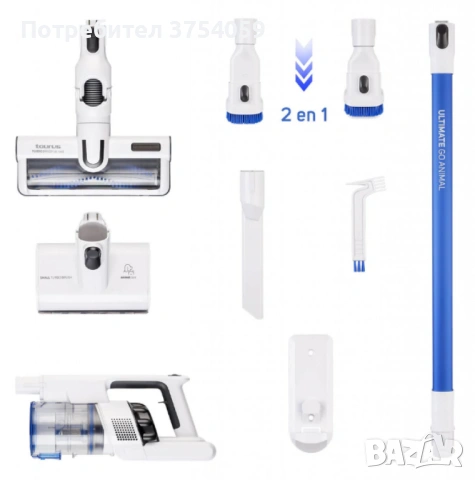 Вертикална прахосмукачка Taurus Ultimate Go Animal, снимка 14 - Прахосмукачки - 53179686