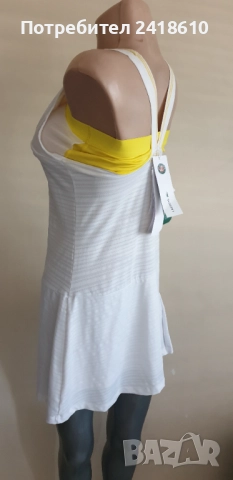 Lacoste X Roland Garros Stretch Ultra Dry Womens Dress Size 40 / M НОВО! ОРИГИНАЛ! Дамска Спортна Ро, снимка 5 - Спортни екипи - 51609870