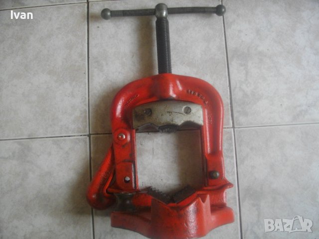 RIDGID №25-Голямо Тръбно Менгеме-1/8-4 инча-Оригинално САЩ-13 кг-135 мм Захват-РИДГИД, снимка 16 - Менгемета - 37345014