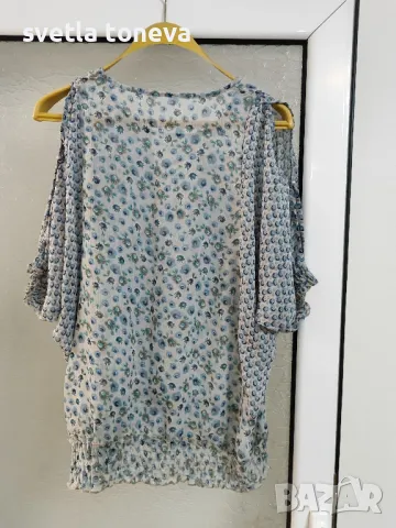 Елегантна немачкаема блуза, снимка 2 - Ризи - 48179772