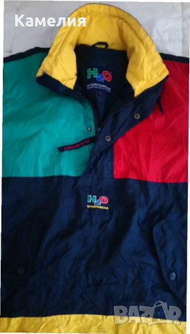 H2O мъжко туристическо яке ветровка S размер , снимка 2 - Спортна екипировка - 31550856