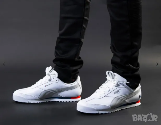 маратонки PUMA BMW Motorsport x Roma 'White' номер 46, снимка 2 - Маратонки - 47827683