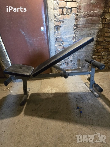 Фитнес лежанка мултифункционална DOMYOS, снимка 2 - Фитнес уреди - 54004314