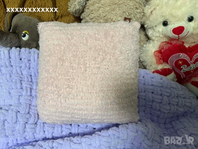 Меки пухени възглавнички изработени на ръка, снимка 7 - Възглавници - 53938450