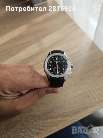 Луксозен часовник Patek Philippe Aquanaut Chronograph отлично състояние, снимка 4 - Мъжки - 53928044