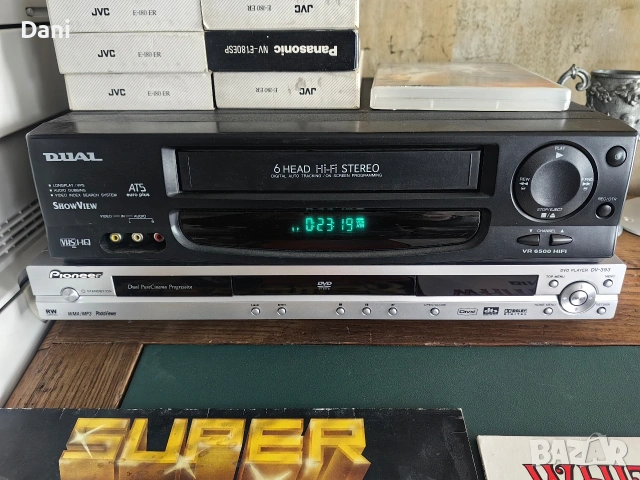 Видео плеър Dual VR 6500/VHS