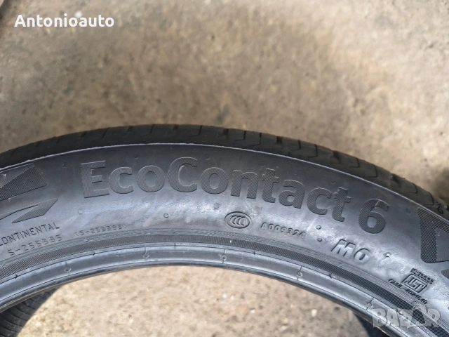 225 45 18 летни гуми 2бр. Continental EcoContact 6  , снимка 6 - Гуми и джанти - 54294398