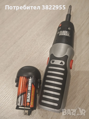 Black and Decker електрическа отвертка , снимка 5 - Други инструменти - 52554120