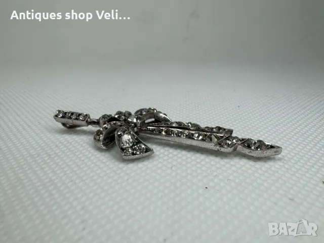 Сребърна висулка с камъни №6223, снимка 3 - Колиета, медальони, синджири - 48293360