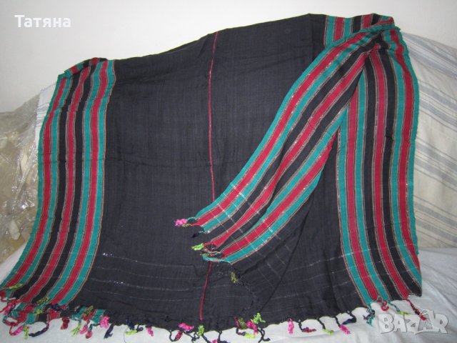 шалове - РЪЧНО ПЛЕТИВО и други от памук и коприна-ИНДИЯ, снимка 8 - Шапки - 12555053