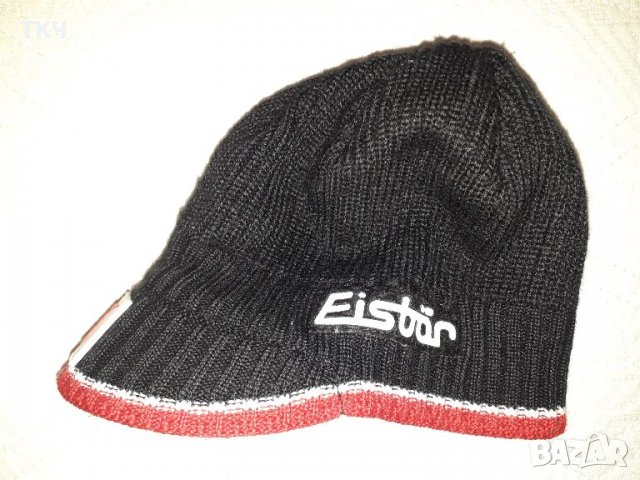 Eisbär - зимни шапки- 3 броя мериносова вълна Eisbär, снимка 3 - Шапки - 30984658