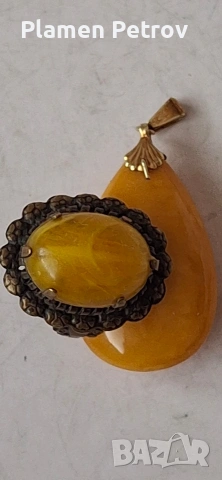 Кехлибар медалион +злато и бинокъл , снимка 17 - Колиета, медальони, синджири - 40141740