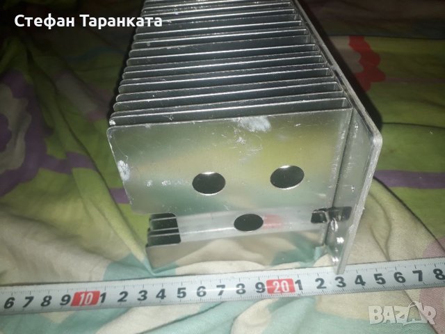Алуминиев радиатор-охладител за аудио усилватели, снимка 7 - Други - 42899042