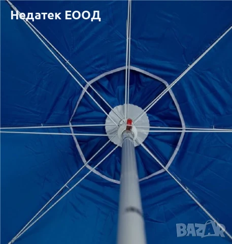 Плажен ветроустойчив чадър, Ø2 м., снимка 2 - Други - 50454784