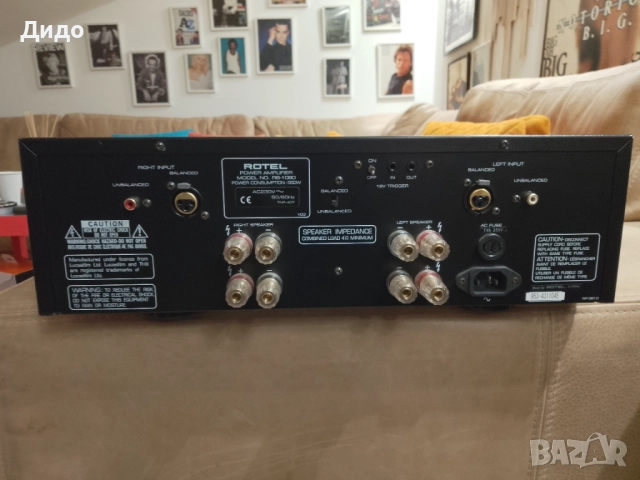 Rotel RB 1080 / Крайно стъпало / Усилвател , снимка 7 - Ресийвъри, усилватели, смесителни пултове - 52706687