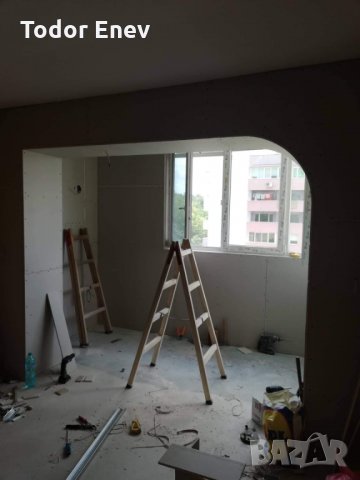 Довършителни дейности! Монтаж на гипсокартон, снимка 5 - Монтажи - 30617746