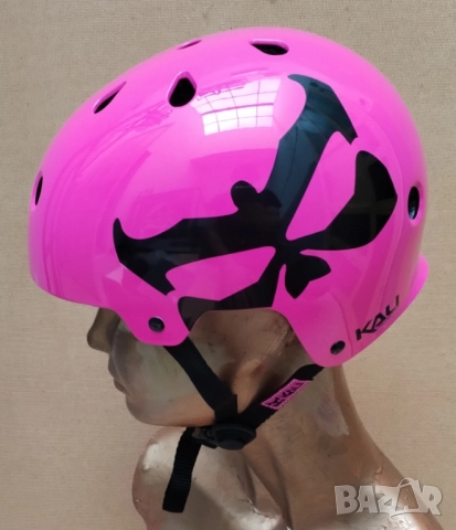 Каска за колело, байк, бмх, скейт, кънки, ролери Kali 'Maha'#M(54-58) , снимка 3 - Велосипеди - 44967412