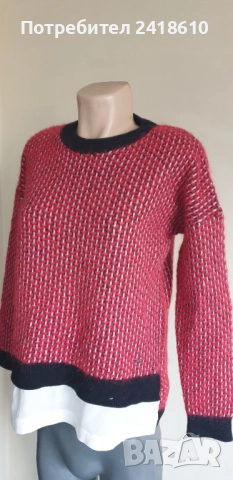 Bogner Wool / Cashmere Mohair  Alpaka Knit Womens Size S / M НОВО! ОРИГИНАЛ! Дамски Пуловер !, снимка 8 - Блузи с дълъг ръкав и пуловери - 52249465
