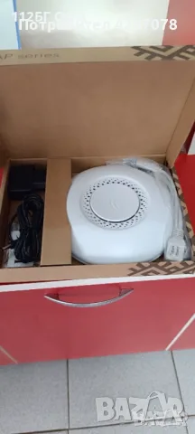 Безжичен Access Point MikroTik, снимка 2 - Мрежови адаптери - 56222990