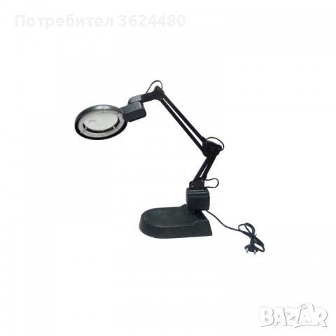 Лупа за бюро с осветление
