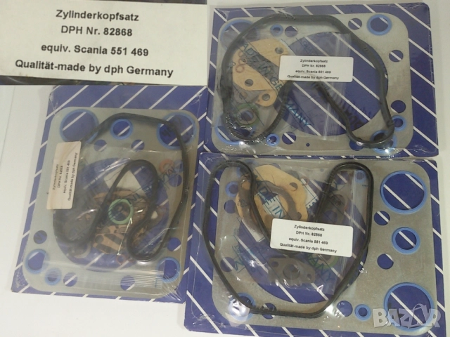 Лот уплътнения, гарнитура за цилиндрова глава и т.н. на dph за DAF, Volvo, Scania и MAN, снимка 5 - Части - 52058833