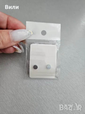 Обеци на магнит, снимка 2 - Обеци - 50202920