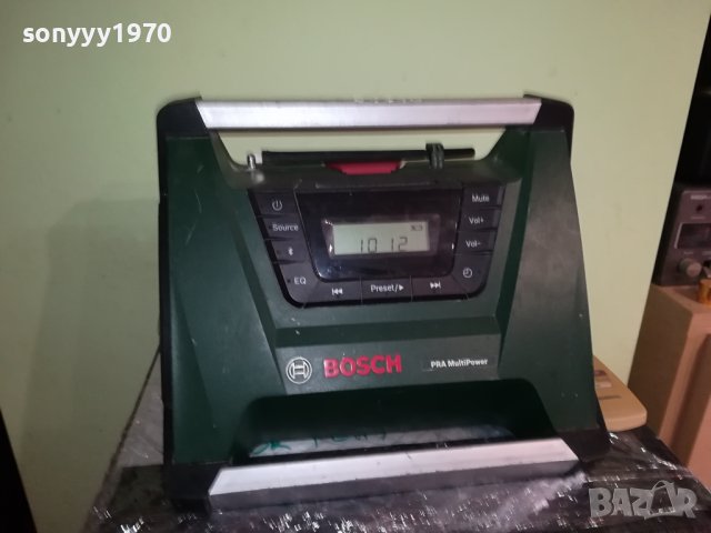 BOSCH RADIO+BOSCH LI-ION BATTERY PACK 1509231811, снимка 2 - Радиокасетофони, транзистори - 42204146