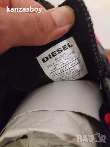 diesel s principia low x - страхотни мъжки кецове НОВИ 42.5, снимка 6 - Кецове - 50635041