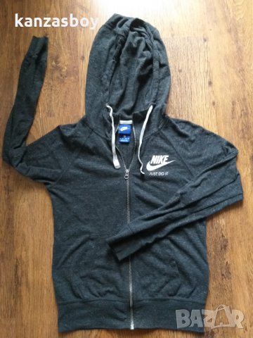 NIKE GYM VNTG HOODIE FZ - страхотно дамско горнище, снимка 5 - Спортни екипи - 34979414