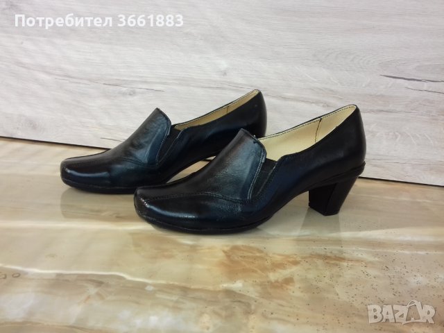 Нови кожени бълг. обувки, снимка 2 - Дамски елегантни обувки - 39894993